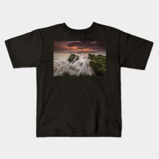 Arklow Coastline - Sunrise Kids T-Shirt